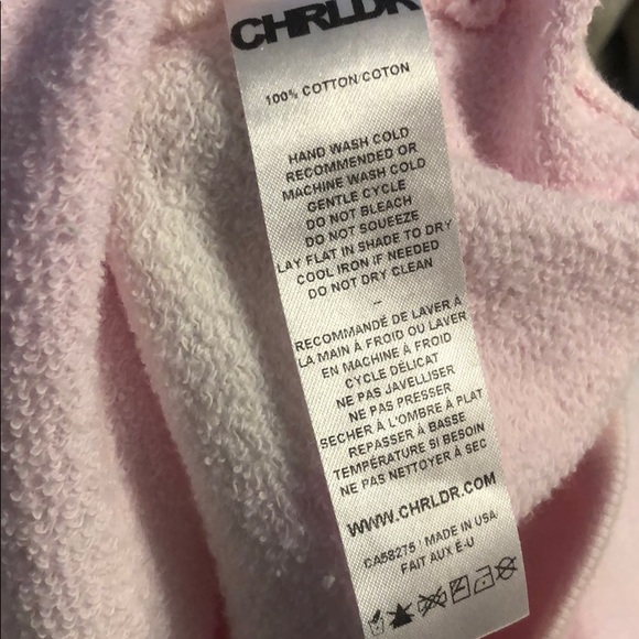 Happiness CHRLDR Powder pink ( tie-dye) hoodie - Picture 9 of 9